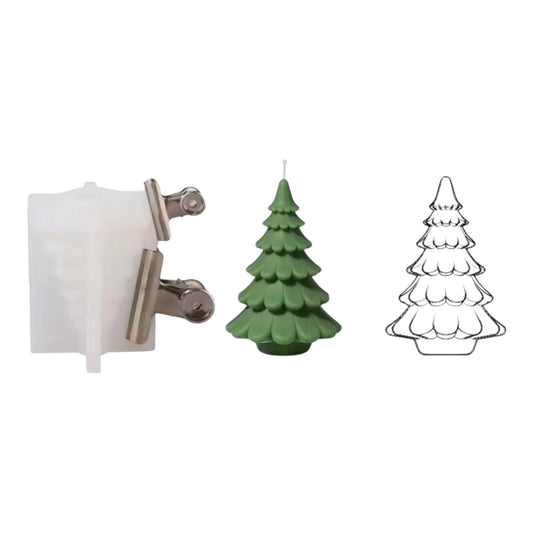 Christmas Tree Silicone Mold #SM2316