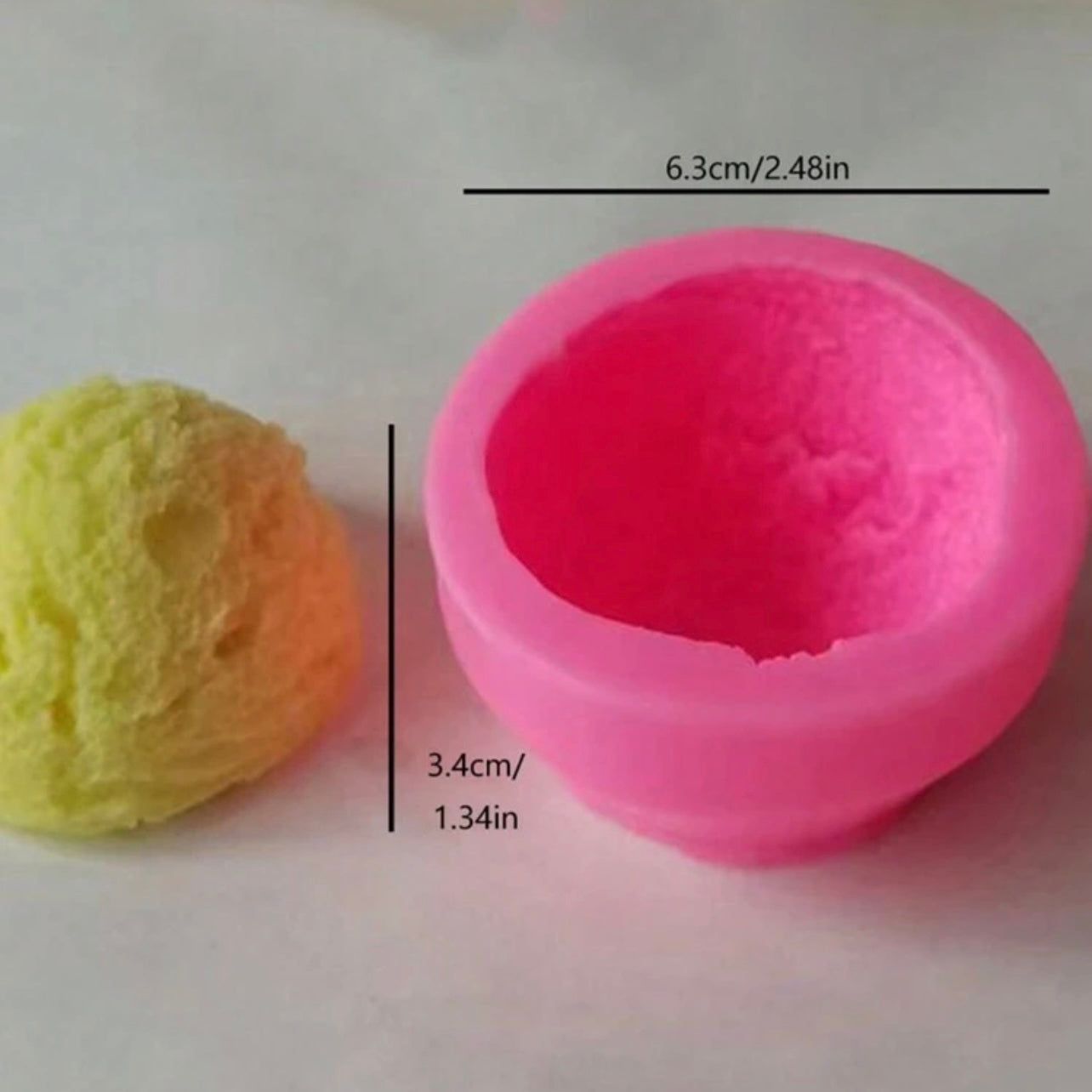 Ice Cream Ball Silicone Mold #SM2017
