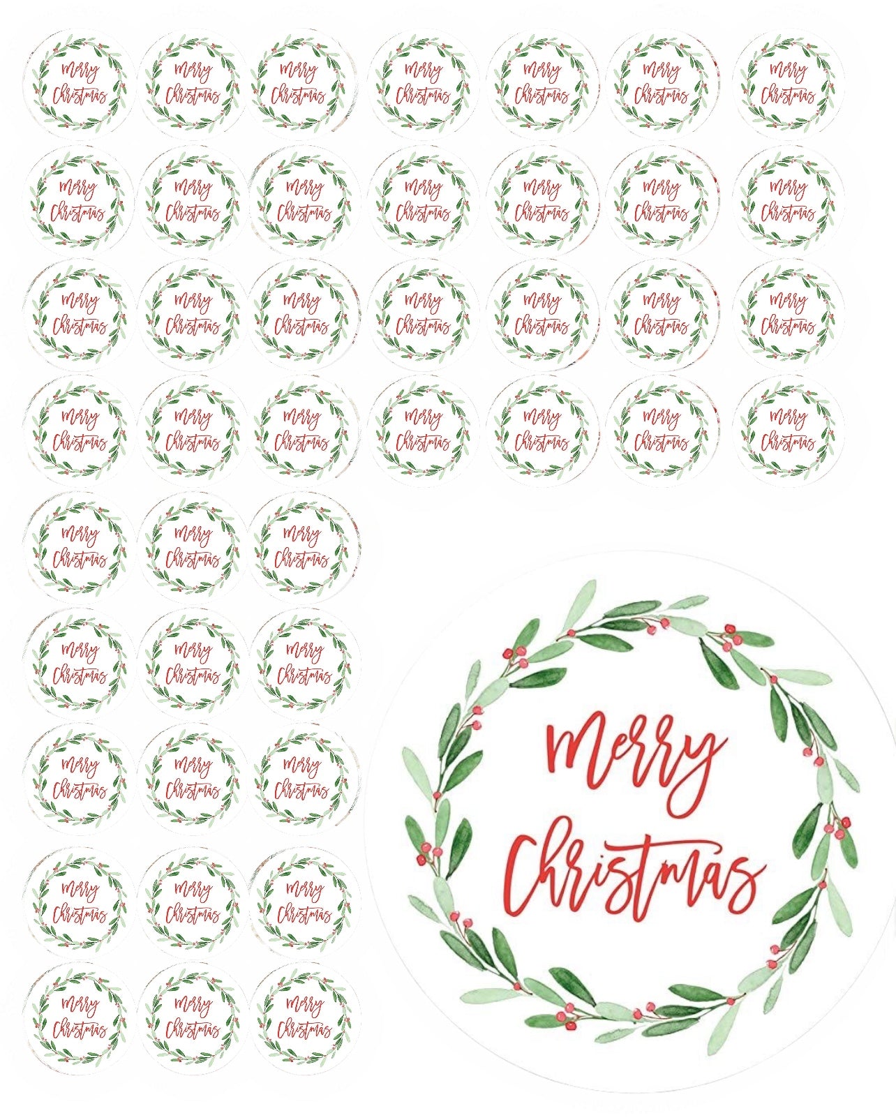 50x3.8cm - christmas stickers #ST2157
