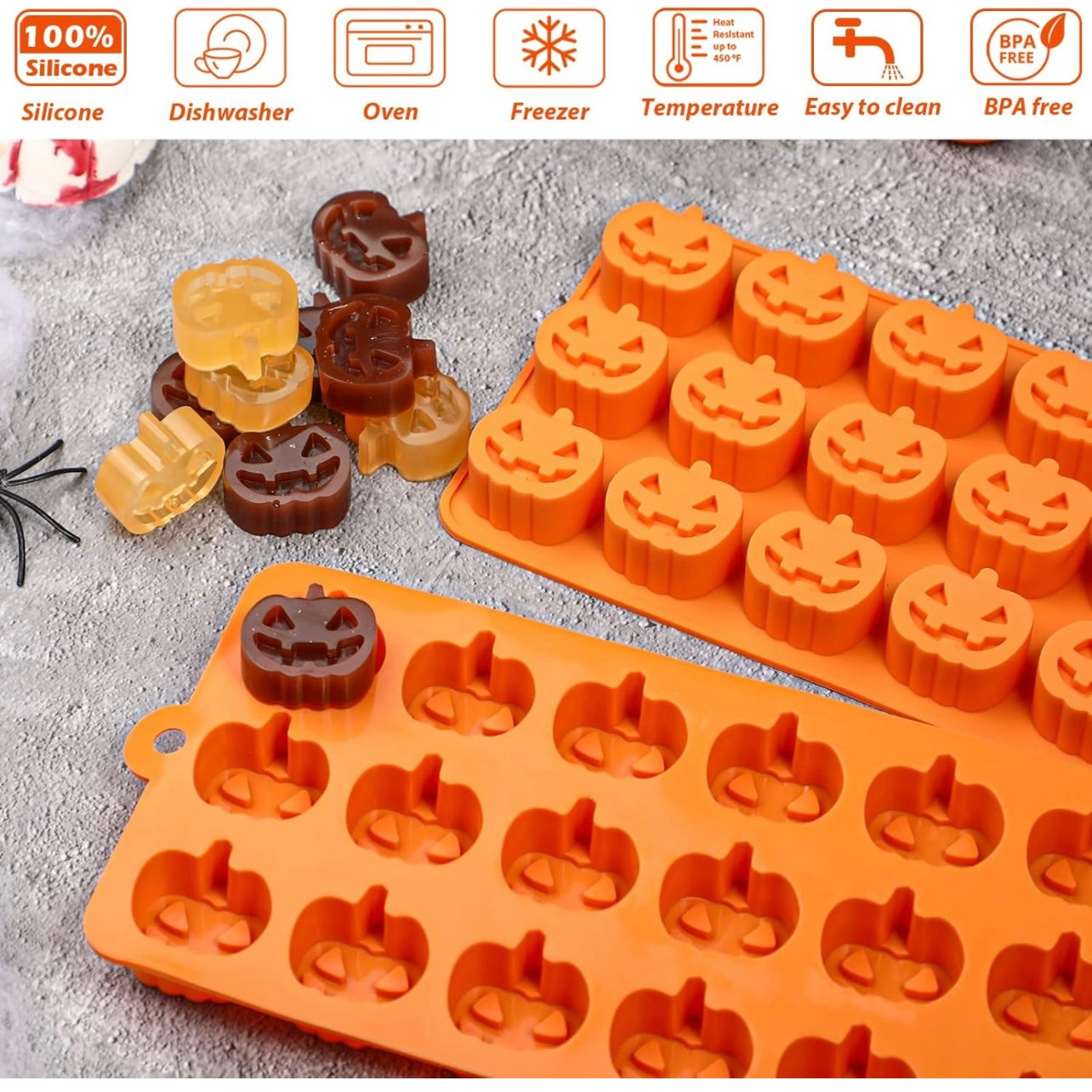 Halloween Pumpkin Mold #SM1517