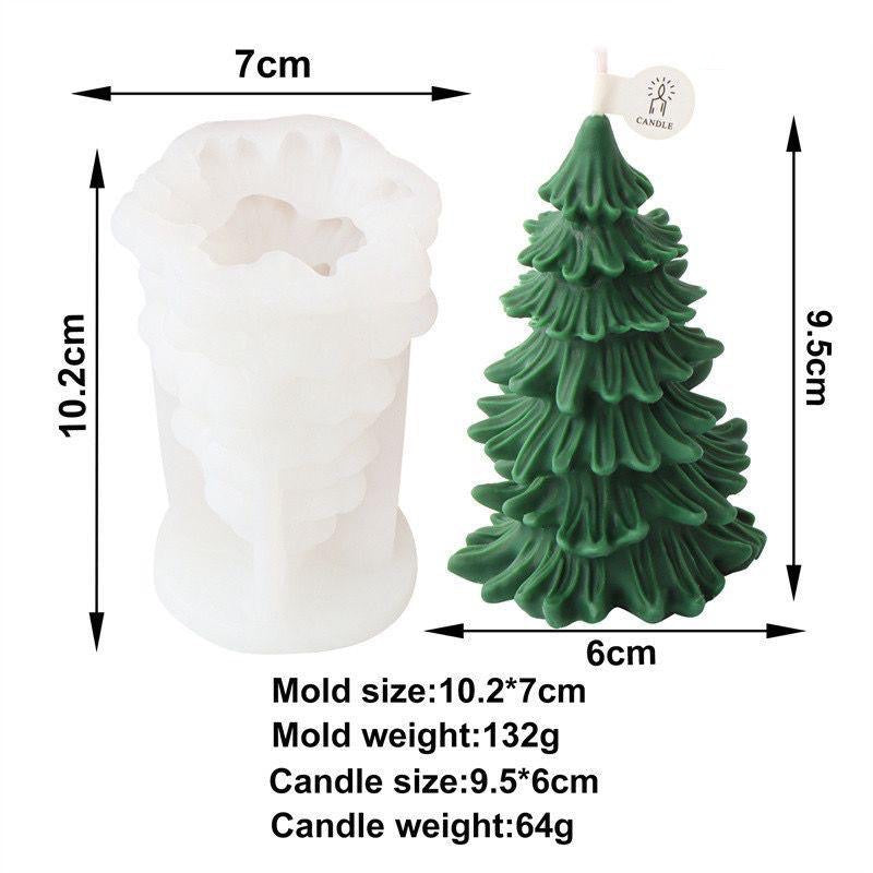 Christmas Tree Silicone Mold #SM2317