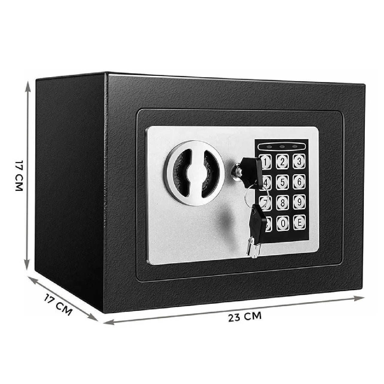 Mini Digital Electronic Keypad Lock Built-in 2 Locking Bolt Safe Box #MS1546