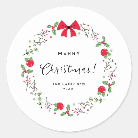 50x3.8cm - christmas stickers #ST2155