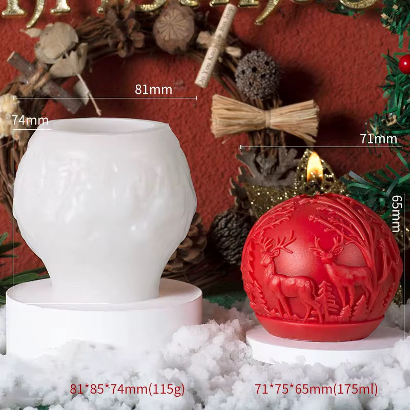 Ball christmas mold #SM2319