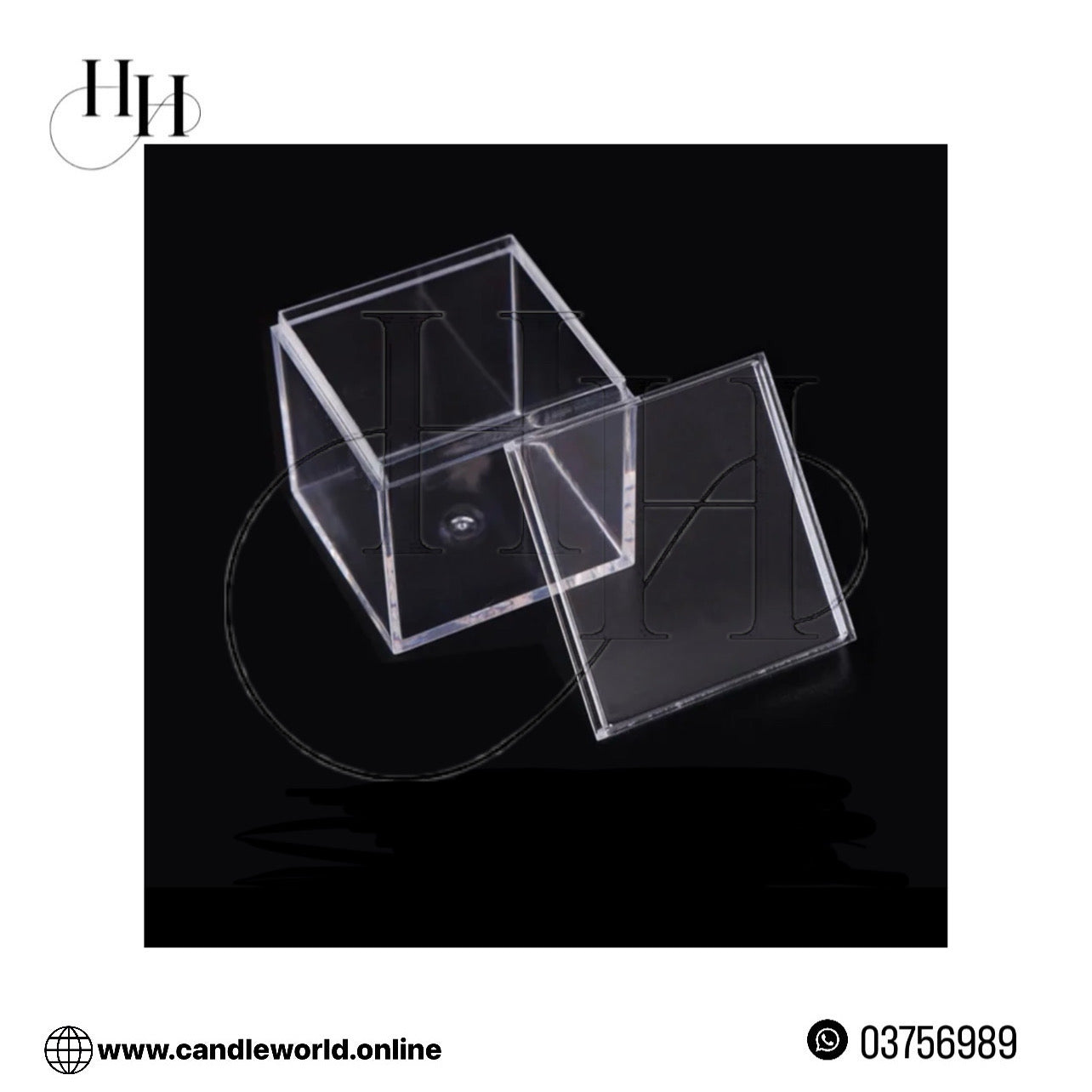Plexi Box 5x5x5Cm #GP1213