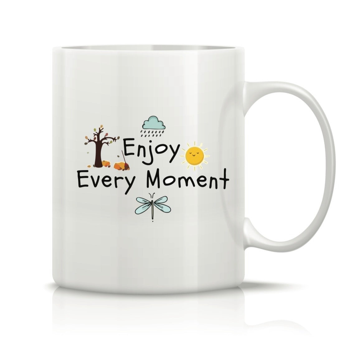 Printed Glass Mug #GM2203
