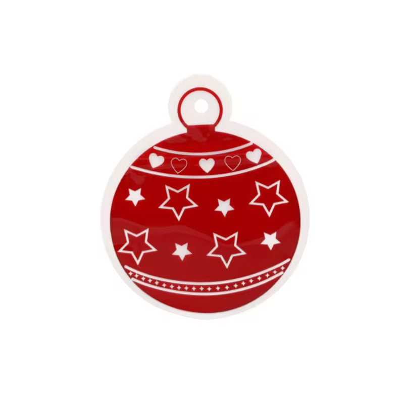 X12pcs Christmas Bag With Zipper #CB2306