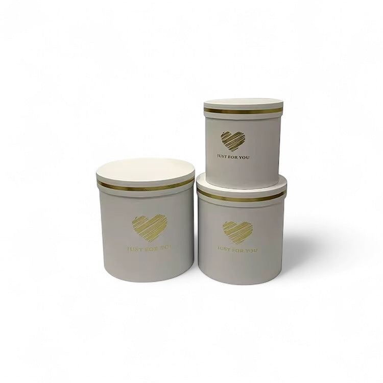 1Set/3pcs - Round Gift Box #GB1789