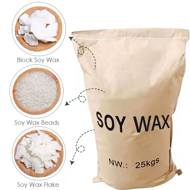 25 kg Flakes Soy Wax #SW1707