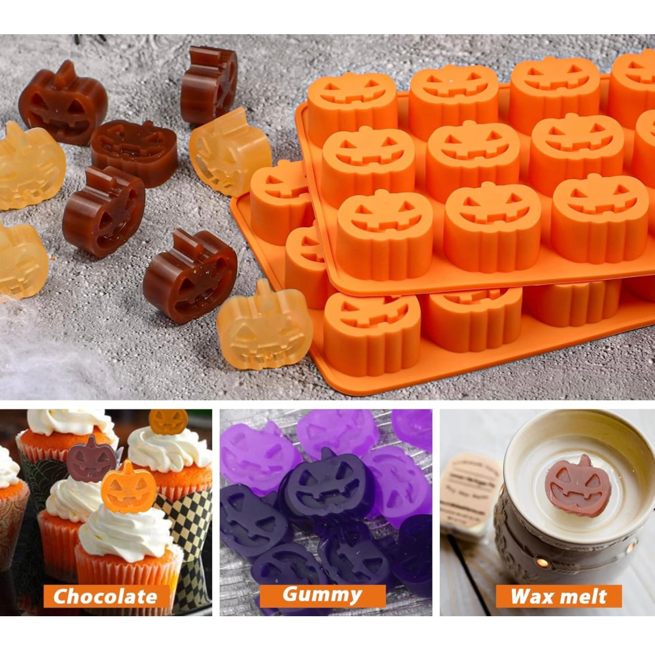 Halloween Pumpkin Mold #SM1517
