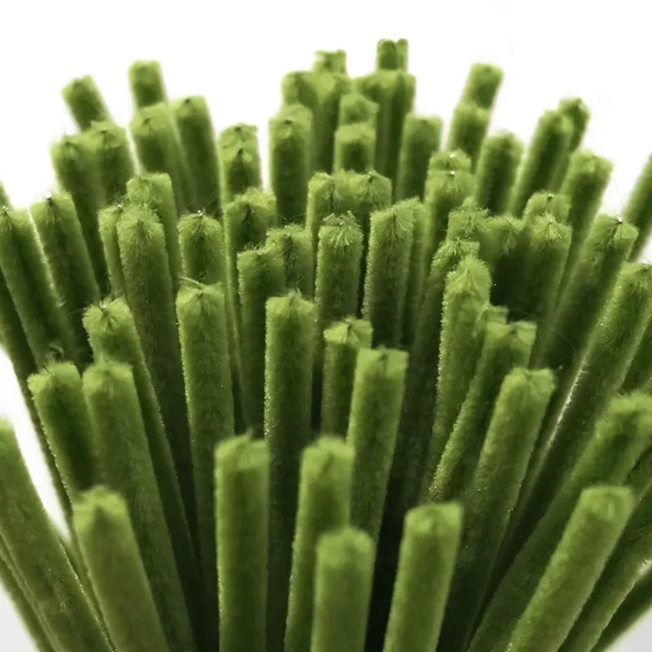 100pcs Purple Army Green Mixed Pipe Cleaners - 30cm x 6mm #CS1807
