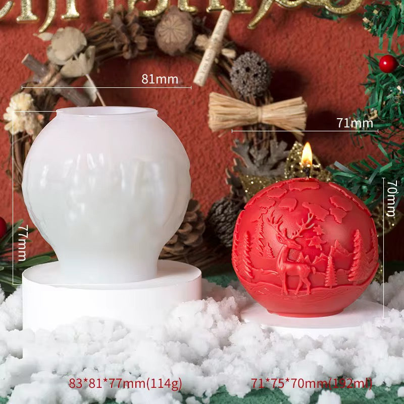 Ball christmas mold #SM2319
