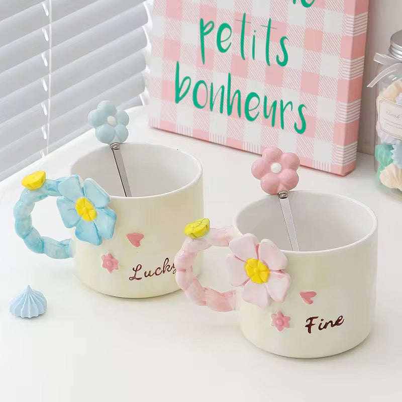 Daisy Ceramic Mug #GM2333