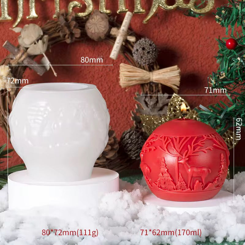 Ball christmas mold #SM2319