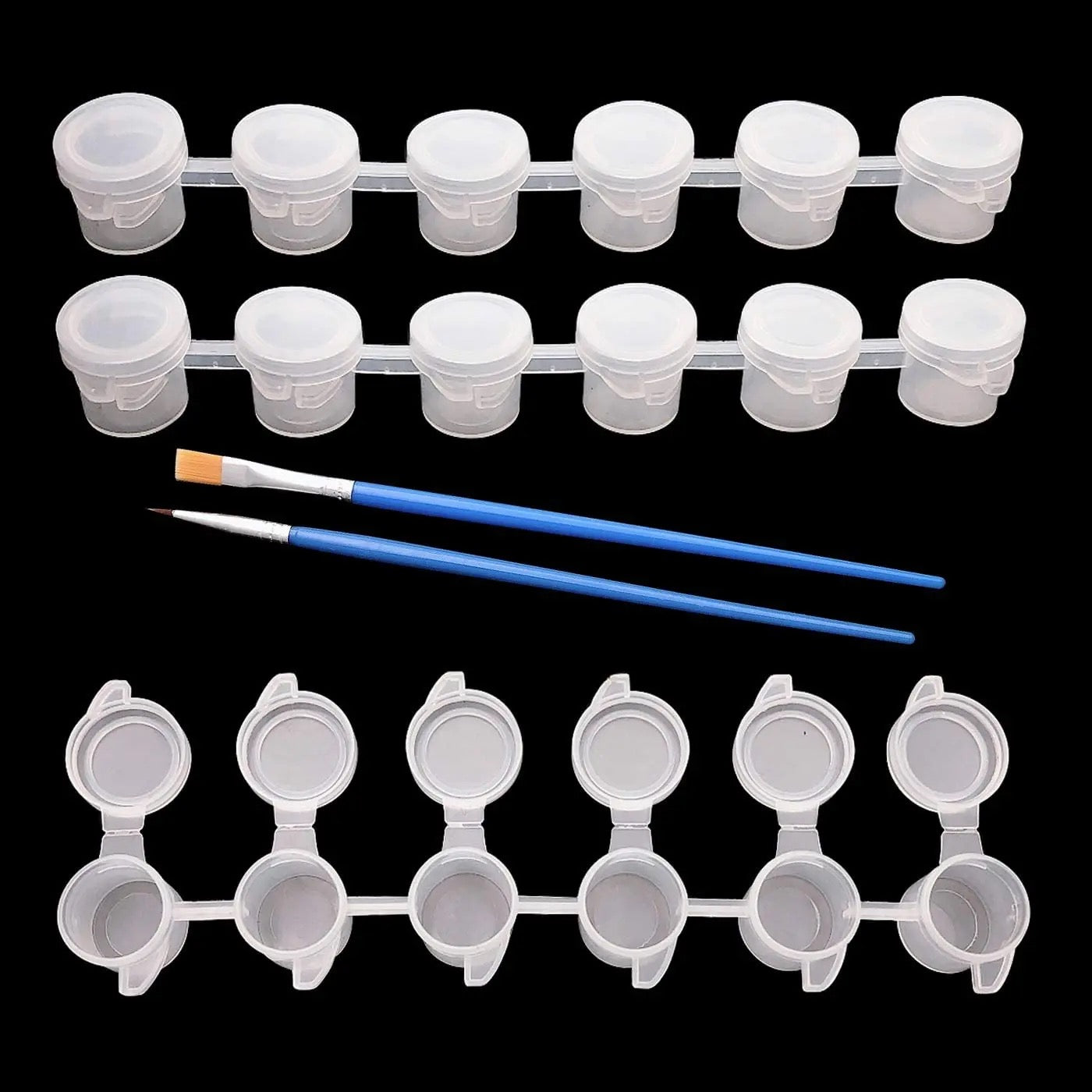 Empty Paint Strips Pots - 3ml #PB1168