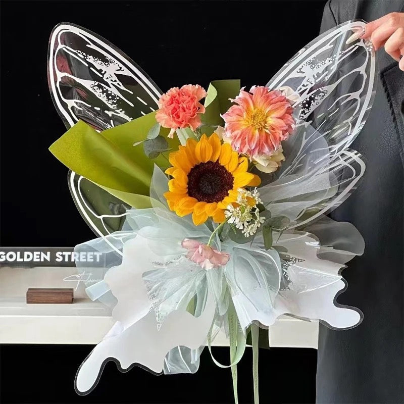 5 Sets-Pack/Pink Butterfly 50*56cm #WP1366