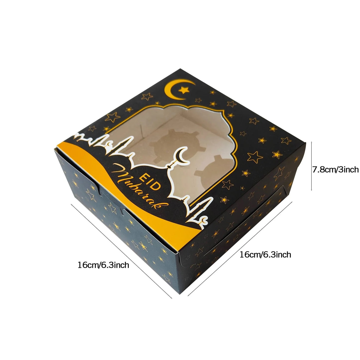 Chocolate Box With Divider And Window #CB1661