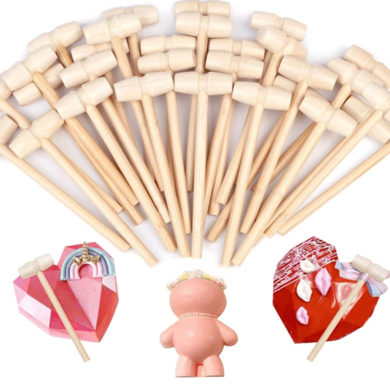 Mini Wooden Hammer #WH1697