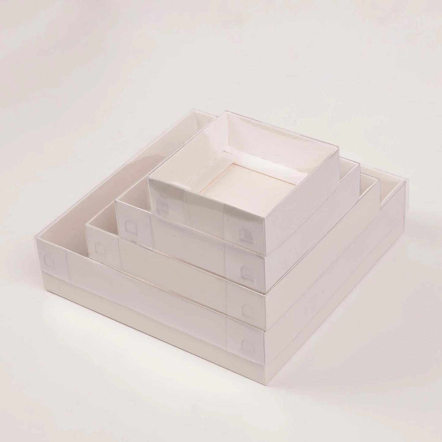X12pcs PVC Top Carton Box