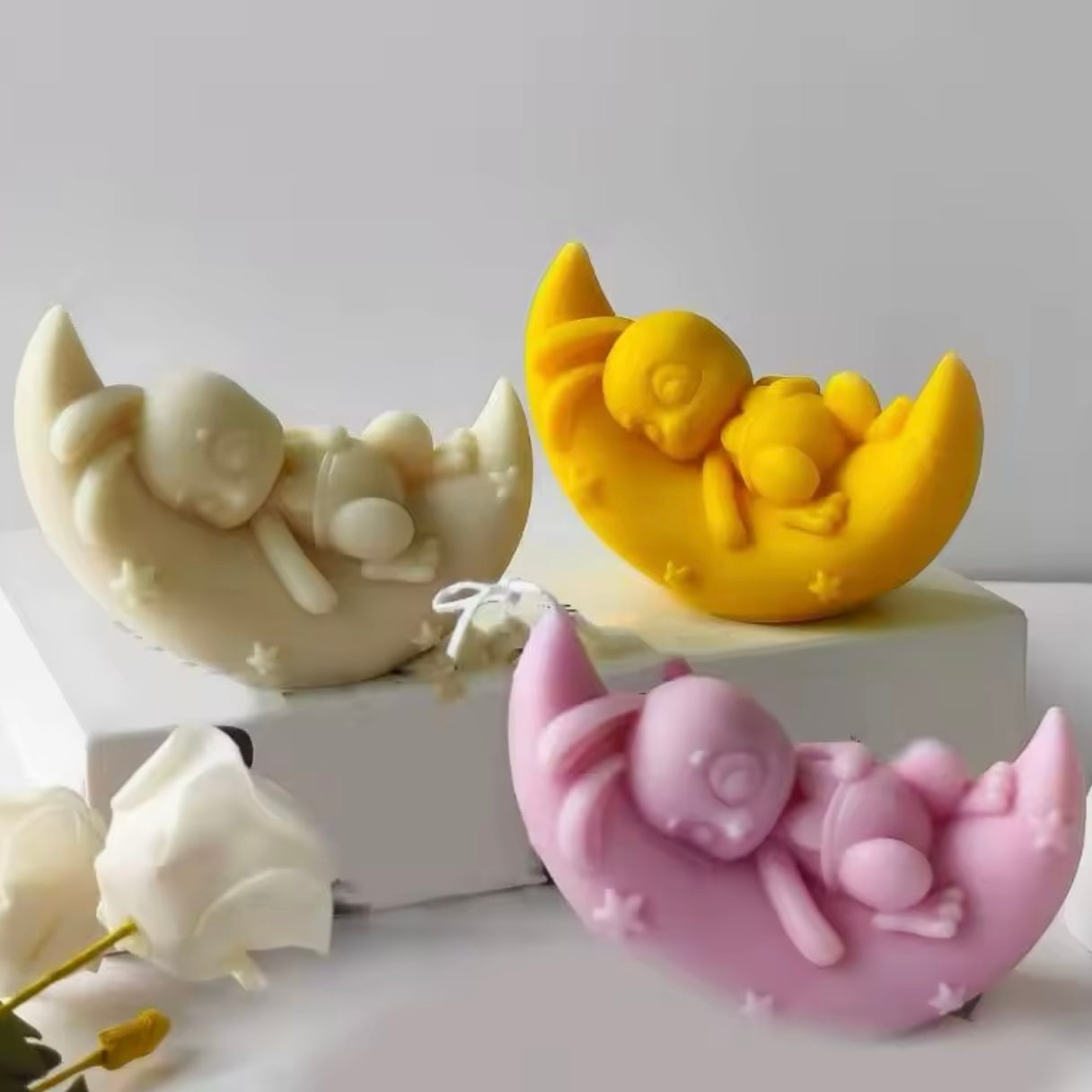 Moon Rabbit Silicone Mold #SM1943