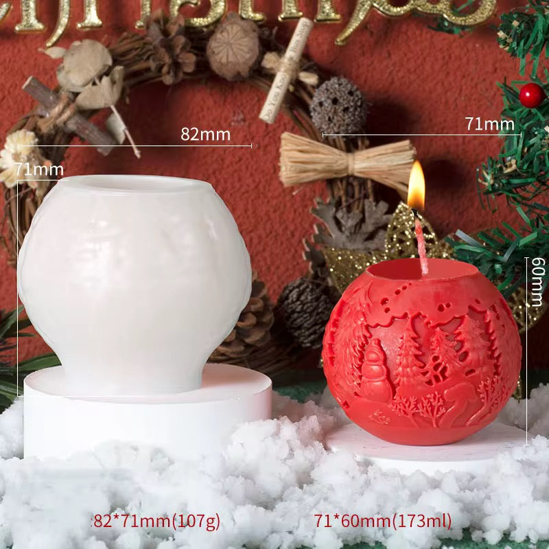 Ball christmas mold #SM2319
