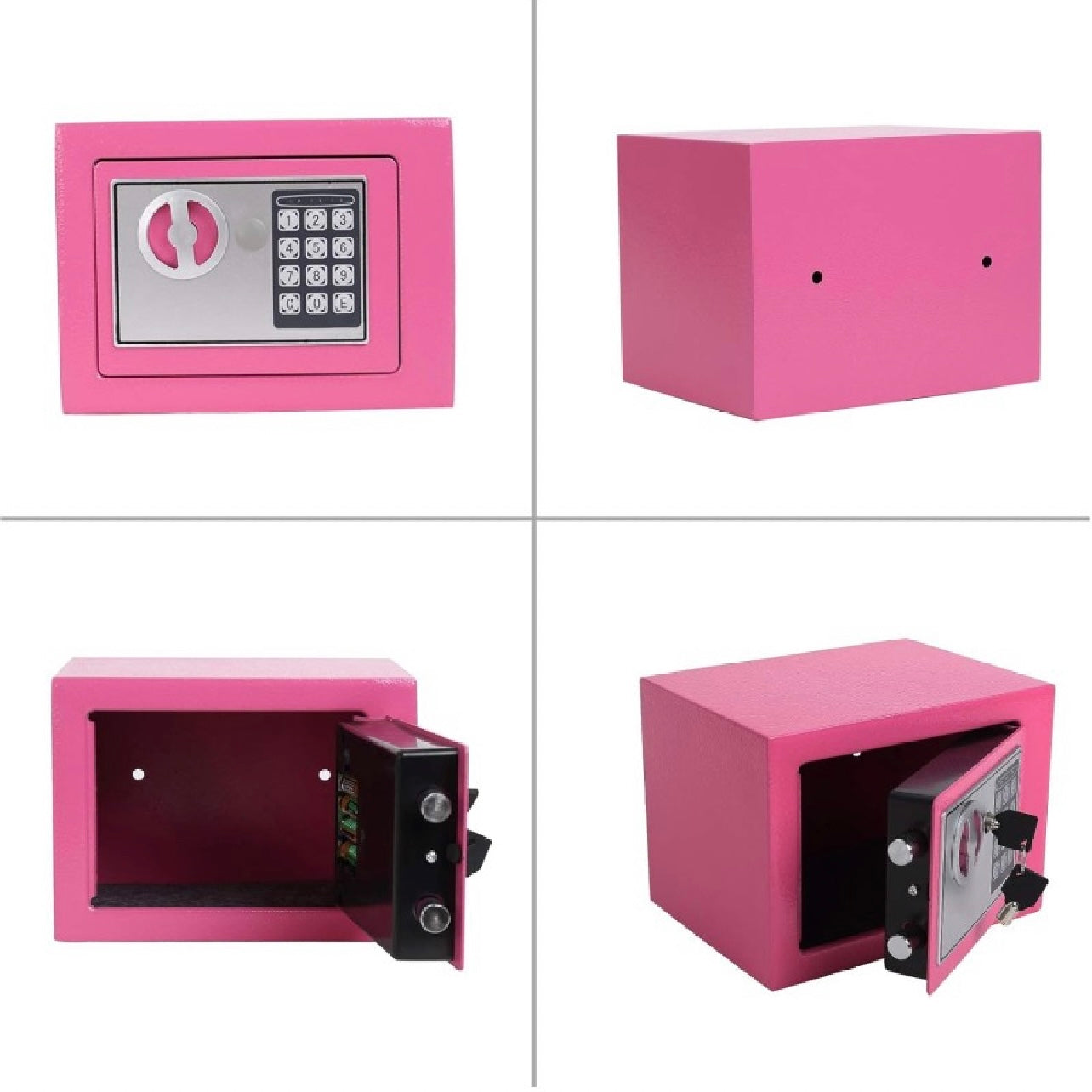 Mini Digital Electronic Keypad Lock Built-in 2 Locking Bolt Safe Box #MS1547