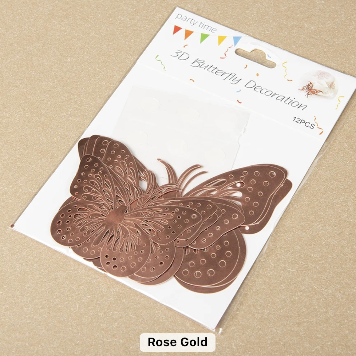 3D Butterfly Decoration x12pcs #GB1232