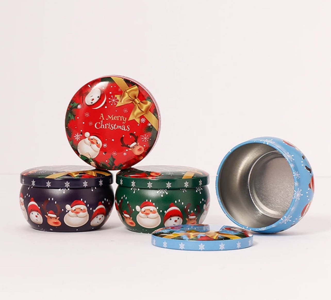 62*40mm 2oz 60ml candle jar with lid