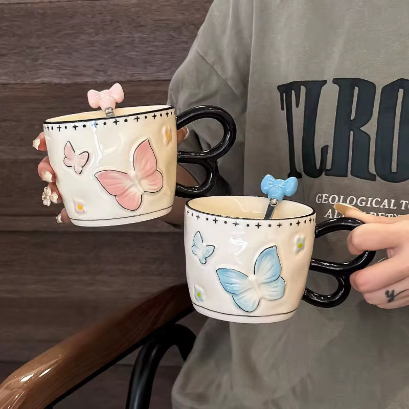 Butterfly Ceramic Mug #GM2334
