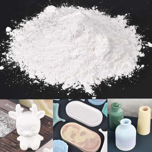 1kg White Gypsum Powder With Hardener  #GP1025