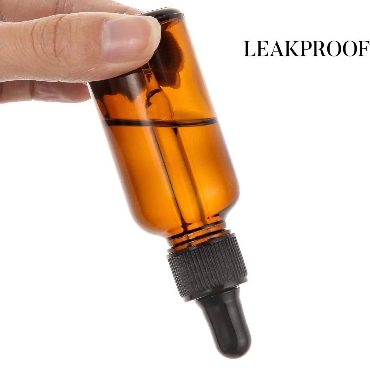 Amber Glass Dropper Bottles
Leakproof for Essential Oil
#GB1149