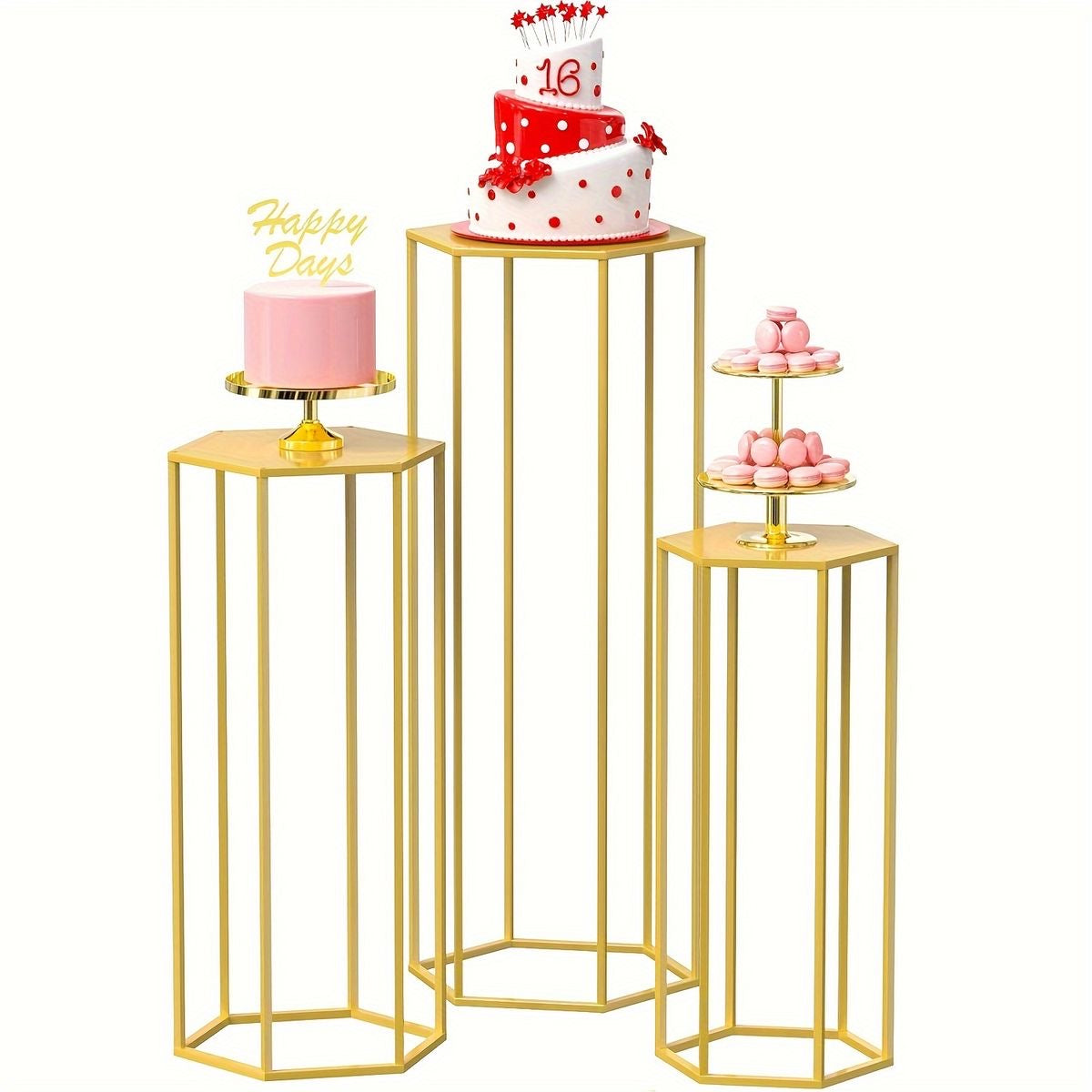 3pcs/set - Metal Tables Decoration #MS1364