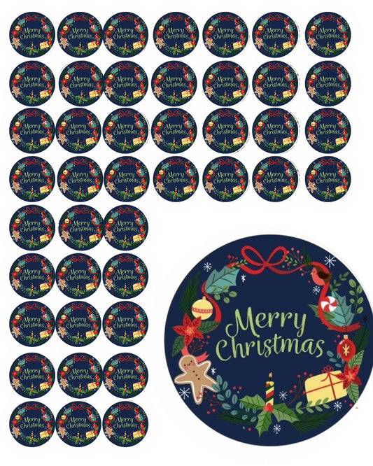 50x3.8cm - christmas stickers #ST2154