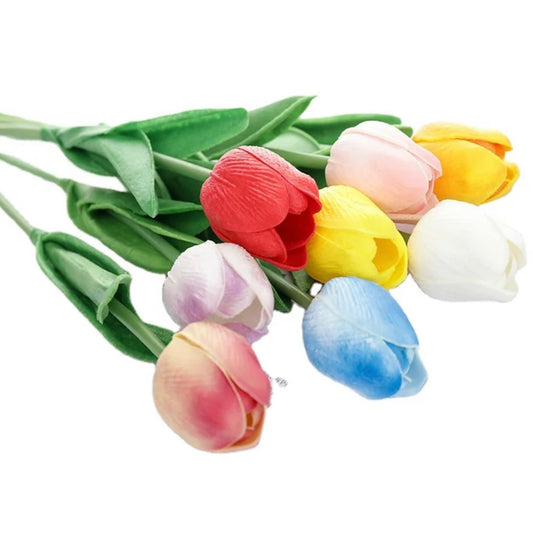 1/5/10Pcs - Artificial Tulip 34cm #AF1373