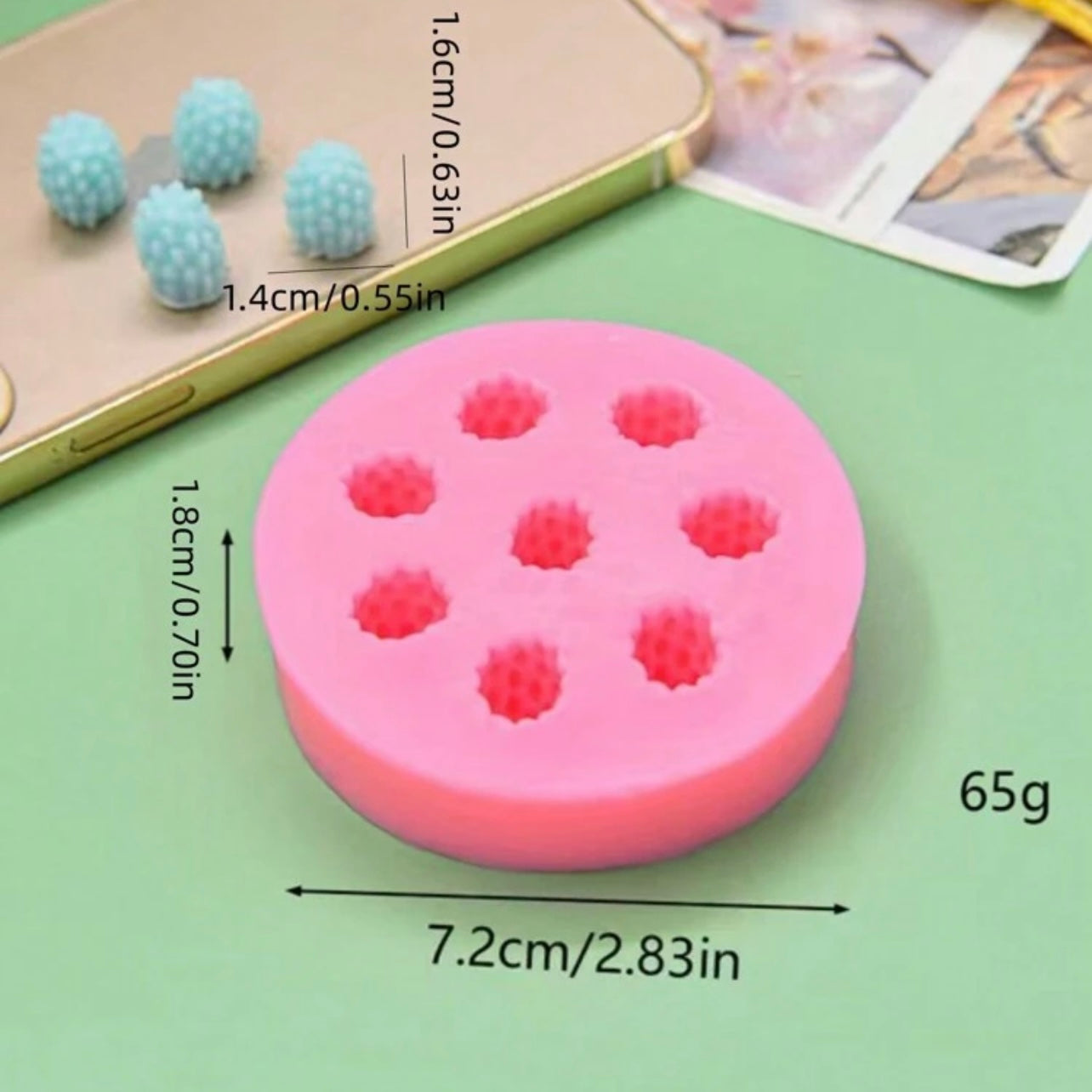 Raspberry Silicone Mold #SM2014