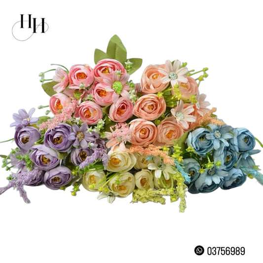 Mixed Wedding Party Home Decorative Artificial Flowers #AF1384