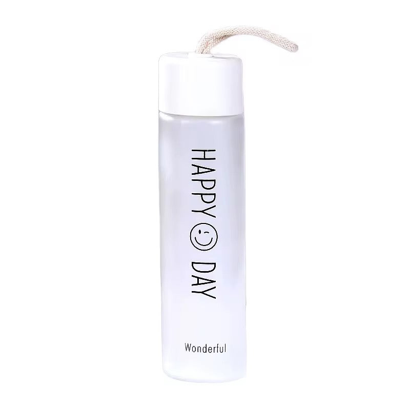 360ml Frosted Glass Water Bottle #GB2008