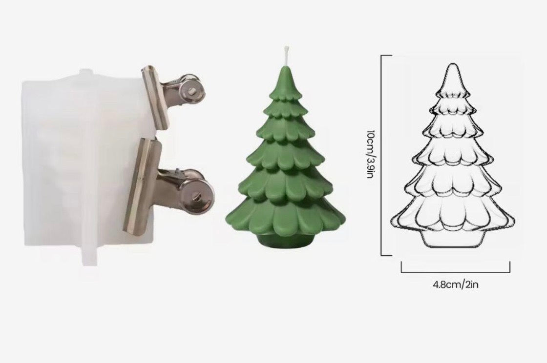 Christmas Tree Silicone Mold #SM2316