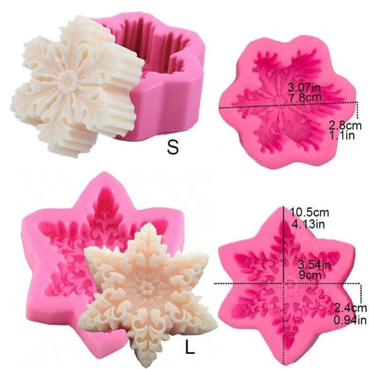 Snowflake Silicone Mold