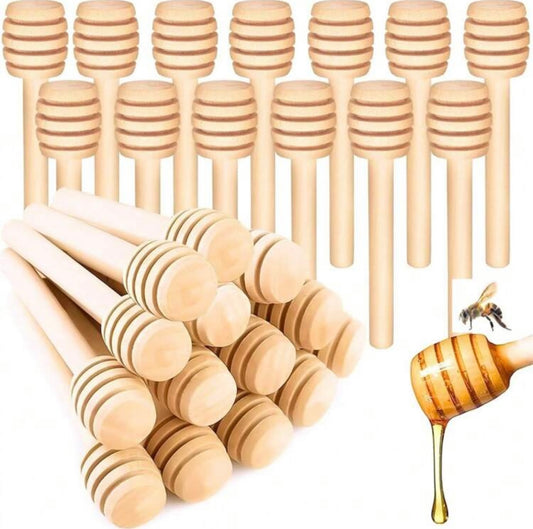 X12pcs Wooding Honey Spoon #HS1996