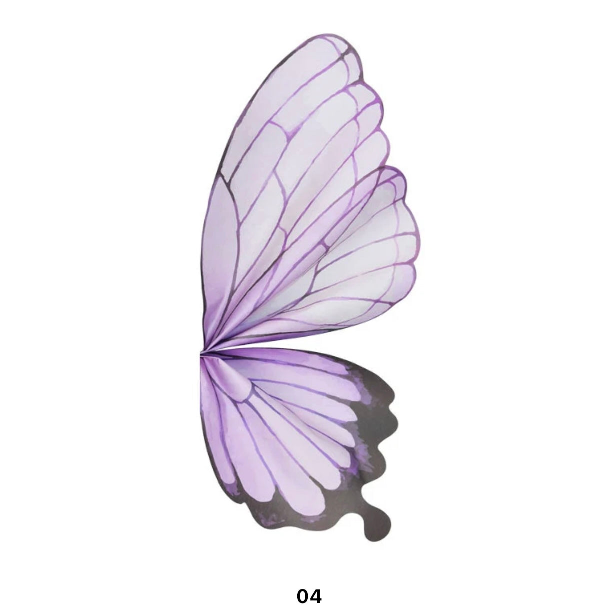 5 Sets-Pack Colorful Butterfly 50*56cm #WP1366