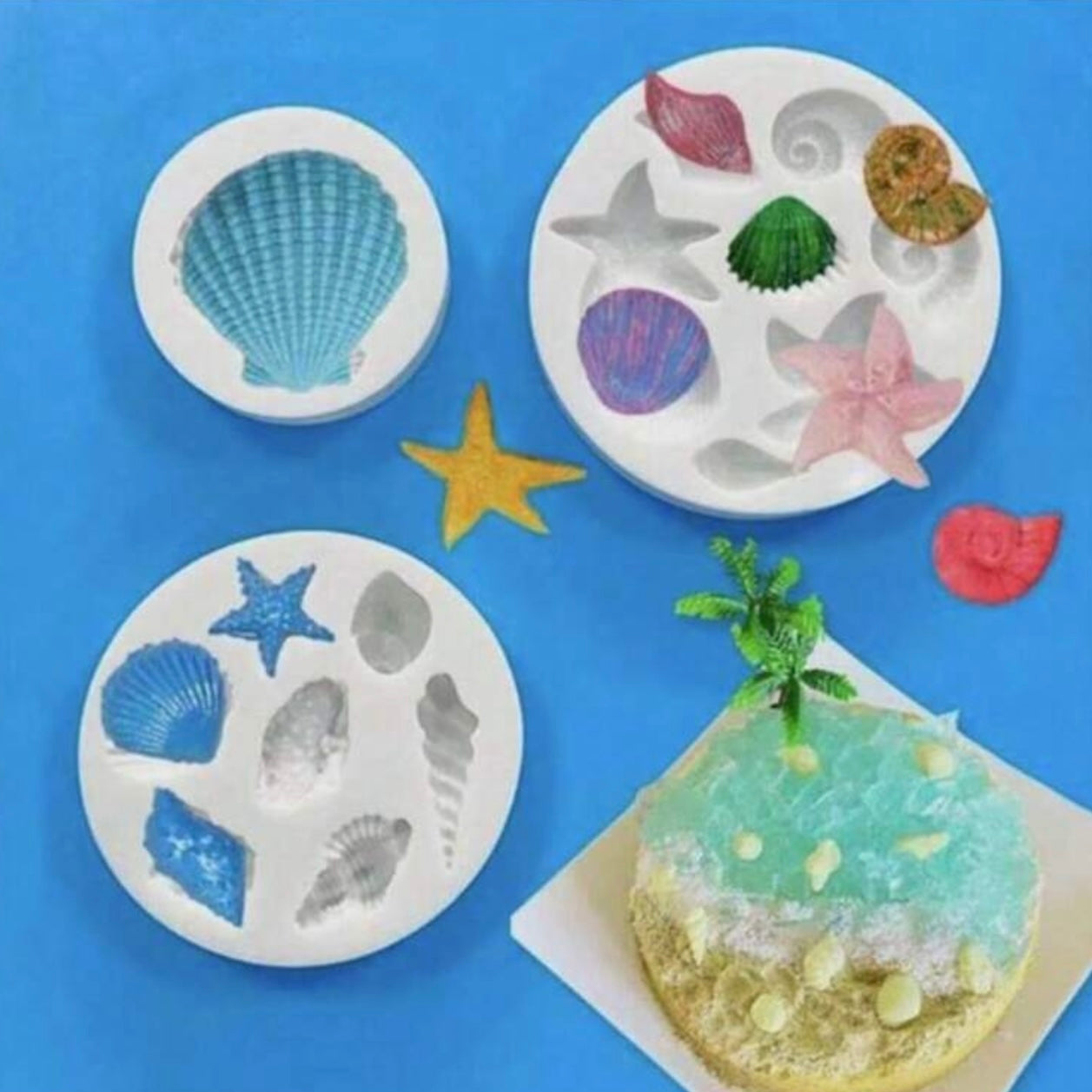 Marine Theme Silicone Mold #SM2021