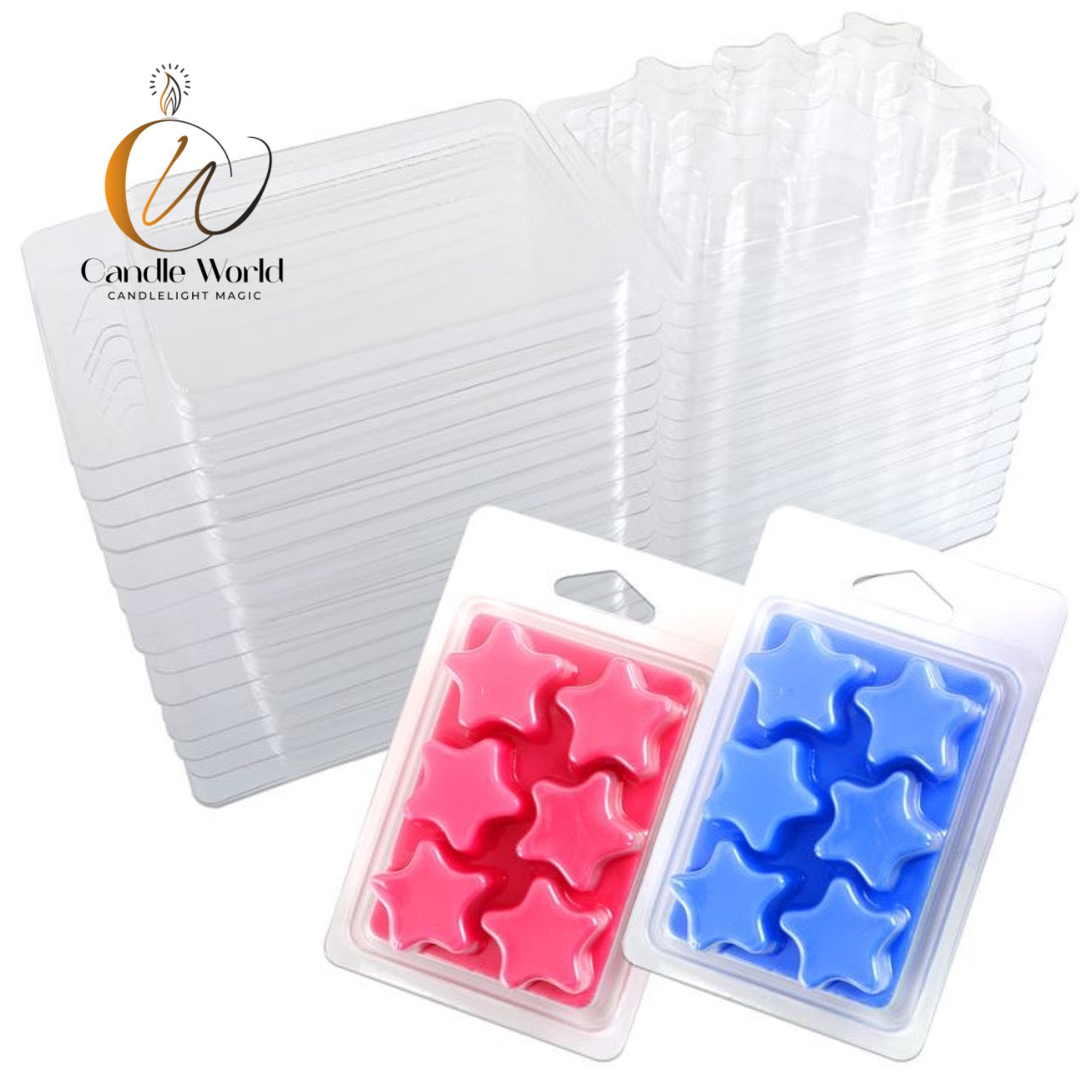 Wax Melt Box Star #PM1148